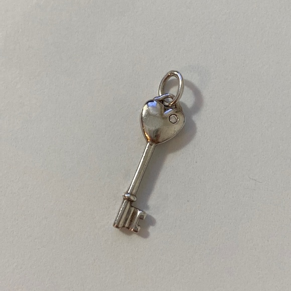 Tiffany & Co. Jewelry - Tiffany and Co clear stone pendant and beaded necklace